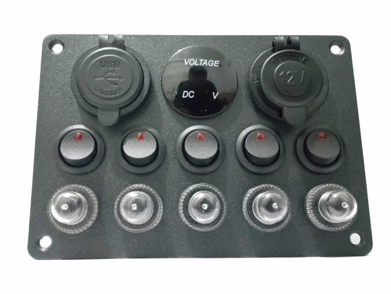 SWİTCH PANELİ,SWİTCH PANEL,MARİN SWİTCH PANEL,KARAVAN SWİTCH PANEL