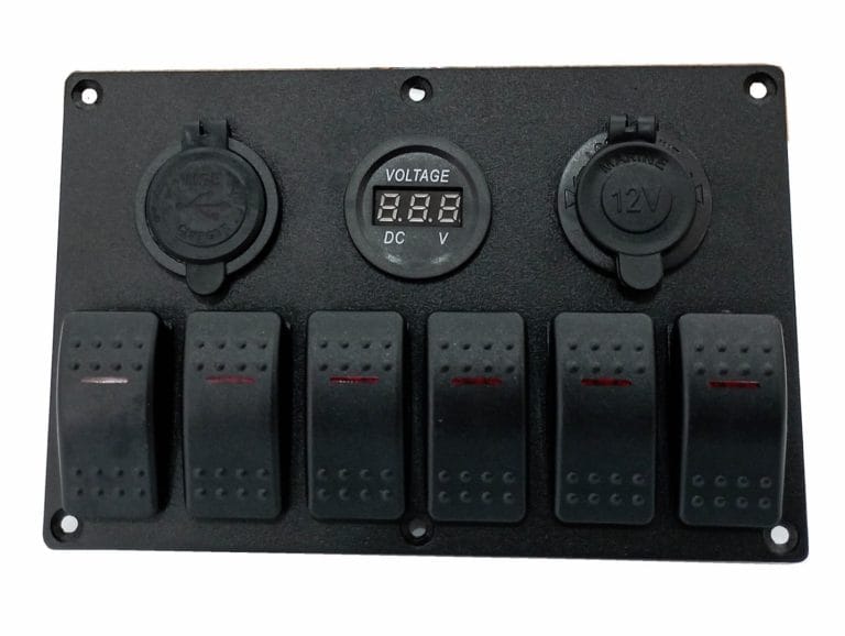 SWİTCH PANELİ,SWİTCH PANEL,MARİN SWİTCH PANEL,KARAVAN SWİTCH PANEL