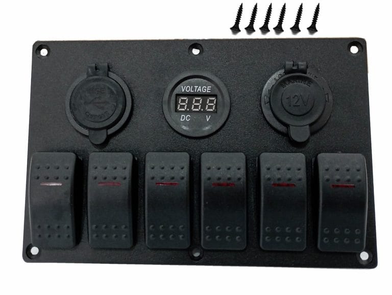 SWİTCH PANELİ,SWİTCH PANEL,MARİN SWİTCH PANEL,KARAVAN SWİTCH PANEL