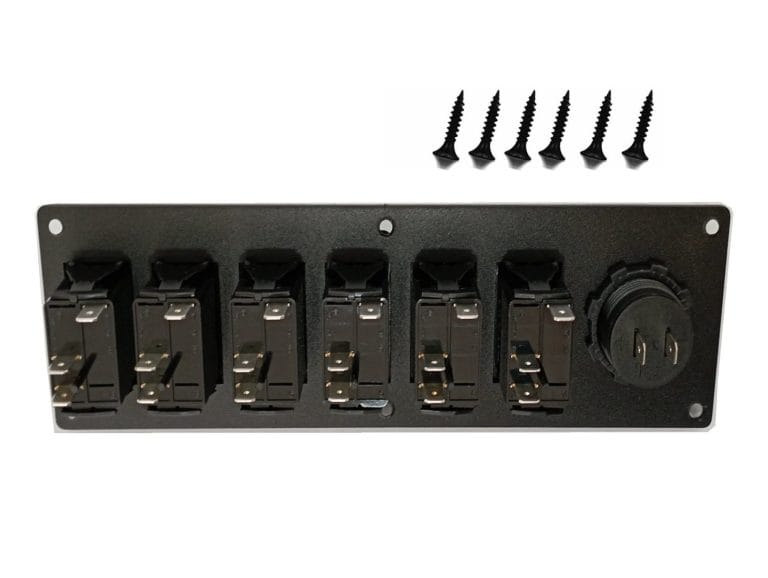 SWİTCH PANELİ,SWİTCH PANEL,MARİN SWİTCH PANEL,KARAVAN SWİTCH PANEL